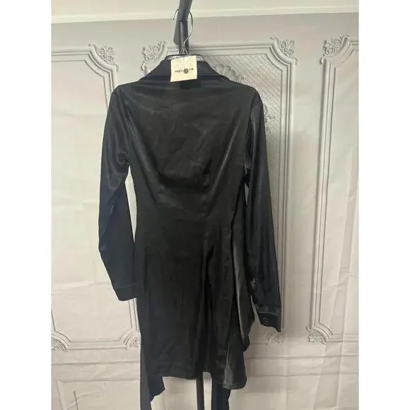 superdown sophie draped mini dress - Picture 6 of 7